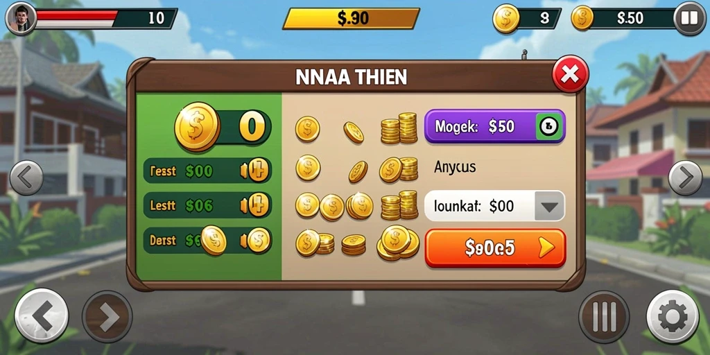 mintoto - Karakter-karakter unik yang dapat dipilih.